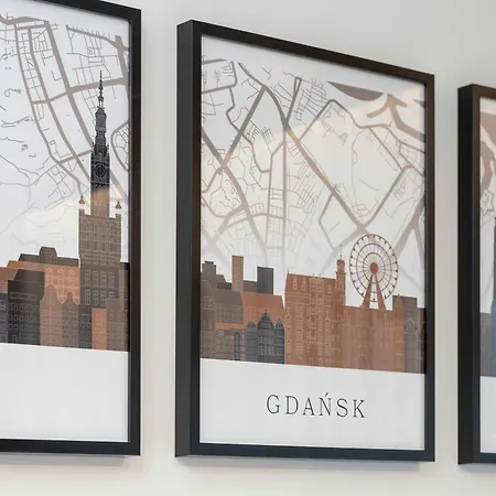 Elegant With Air Conditioning Pet Friendly By Renters Gdansk